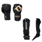 Booster kickboks set Bangkok Series 1 Zwart/Goud