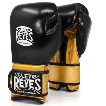 Bokshandschoen Cleto Reyes Zwart-Goud