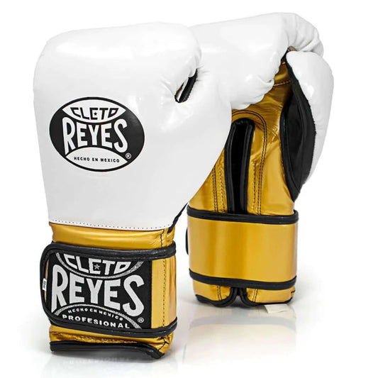 Bokshandschoen Cleto Reyes Wit-Goud