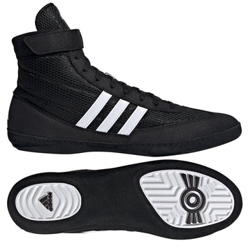 Worstelschoen Adidas Combat Speed 4 Zwart-Wit