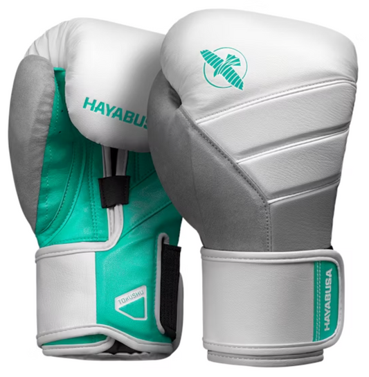 Hayabusa Bokshandschoenen T3 White / Teal