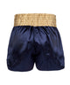 Kickboksshort Venum Classic Blauw/Goud