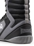 Lonsdale Boksschoen Heskin Zwart/Grijs