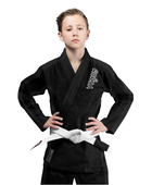 BJJ GI Venum Contender Kids Zwart