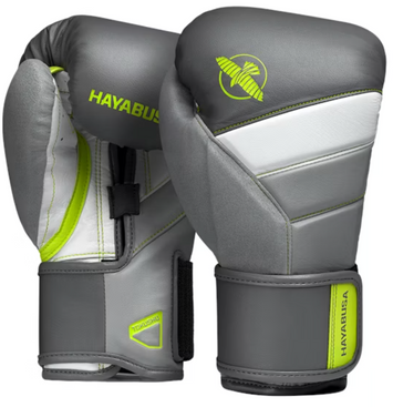 Hayabusa Bokshandschoenen T3 Charcoal / Lime