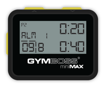 Interval Timer Gymboss MiniMAX Black