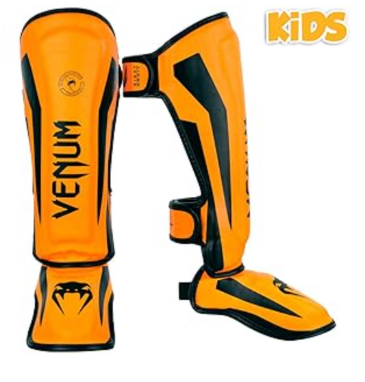 Scheenbeschermer Venum Elite Kids Exclusive Neon Oranje