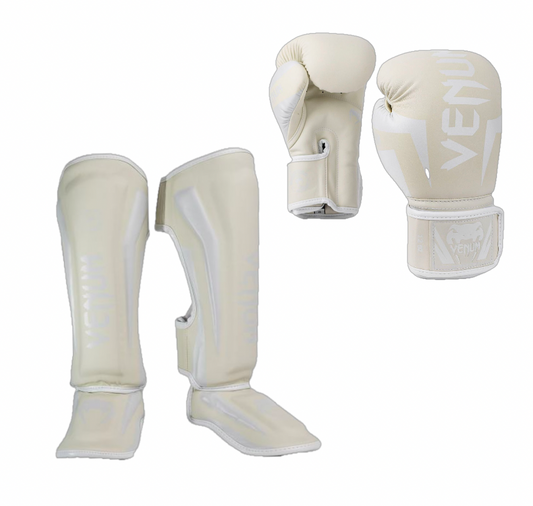 Venum Kickboks Set Elite White-Ivory