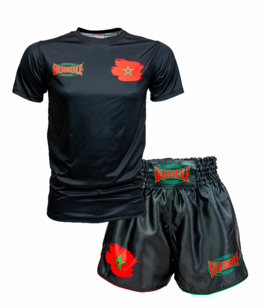 Rumble Kleding Set T-shirt RTS-70 en Short RS-120 Marokko