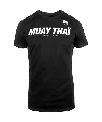 Venum T-Shirt Muay Thai VT Zwart/Wit