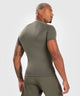 Venum Rashguard Contender Short Sleeve Khaki