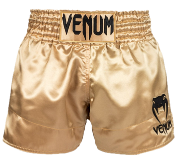 Kickboksshort Venum Classic Gold/Black