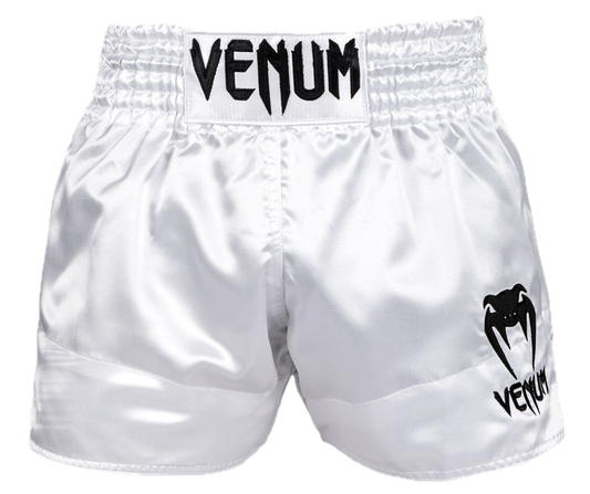 Kickboksshort Venum Classic White/Black