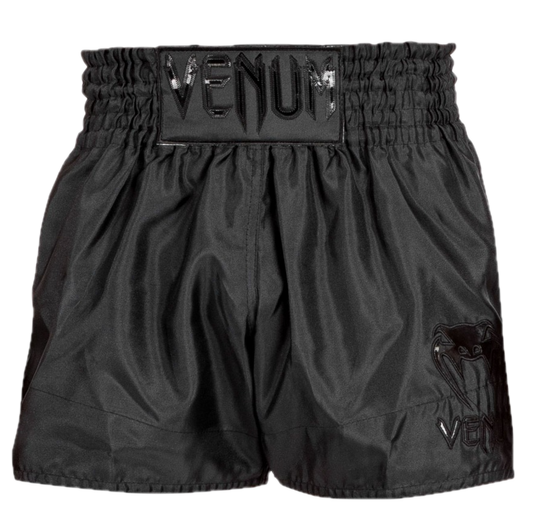 Kickboksshort Venum Classic Zwart/Zwart