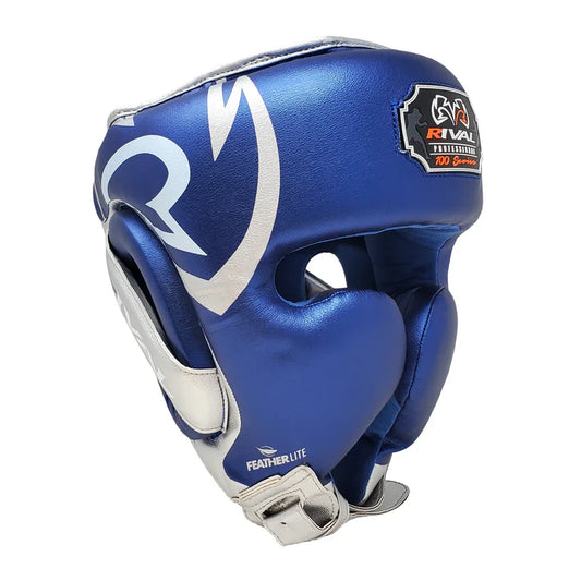 Hoofdbeschermer Rival RHG100 Blue/Silver