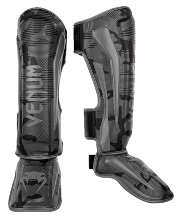 Scheenbeschermer Venum ELITE BLACK/DARK/CAMO