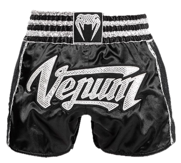 Kickboksshort Venum Absolute 2.0 Zwart/Zilver