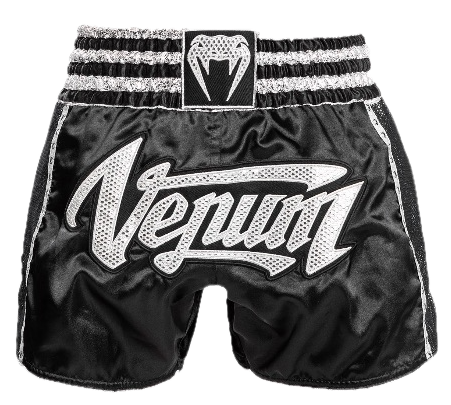 Kickboksshort Venum Absolute 2.0 Zwart/Zilver