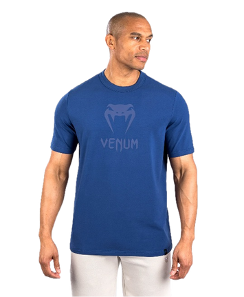 T-Shirt Venum Classic Blauw/Navy