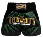 Kickboksshort Venum Attack Zwart/Groen