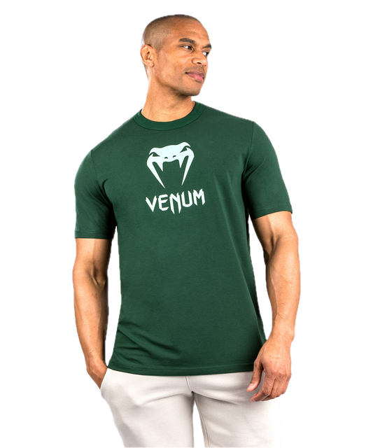 T-shirt Venum Classic Donkergroen/Turquoise