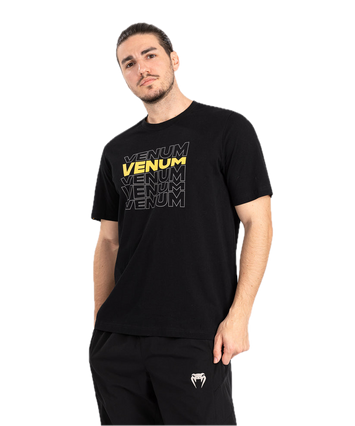 T-Shirt Venum Vertigo Zwart-Geel