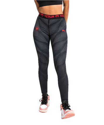 Venum Legging Phantom Zwart/Rood